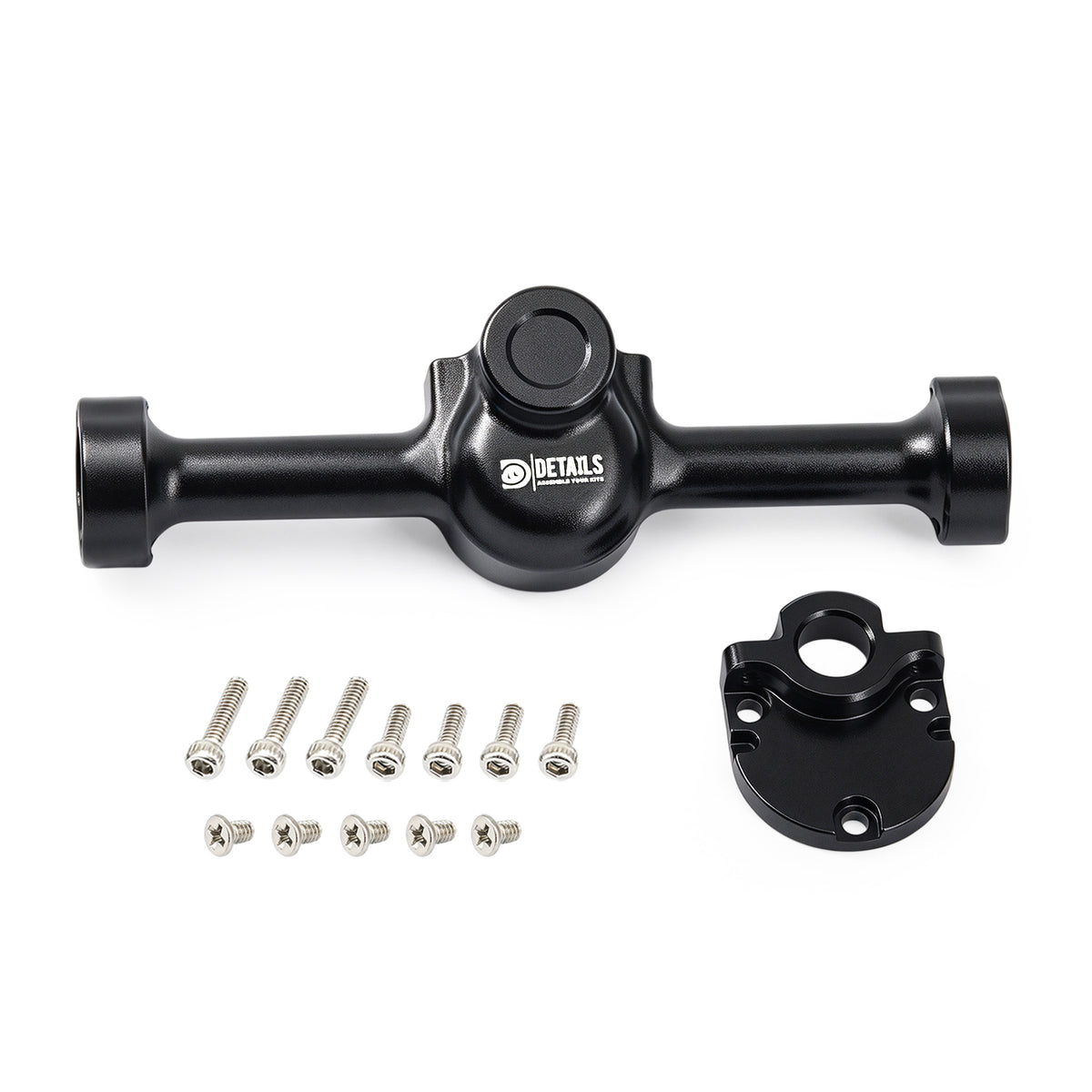 Hobbydetails Aluminum Newest Quality Front&Rear Axle Case Set for SCX30 Cars