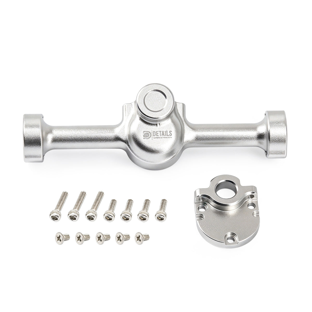 Hobbydetails Aluminum Newest Quality Front&Rear Axle Case Set for SCX30 Cars