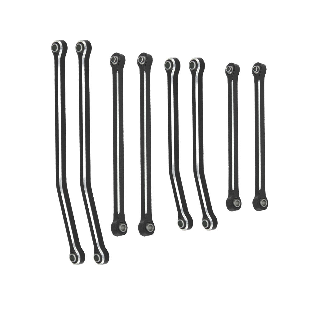 Hobby Details Aluminum Skid Link Rods for SCX30 Cars Upgrade Parts 8pcs/set