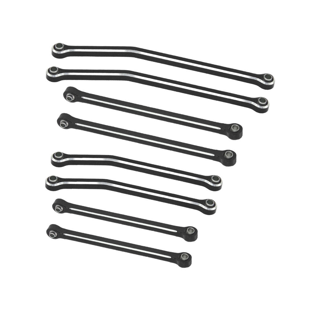Hobby Details Aluminum Skid Link Rods for SCX30 Cars Upgrade Parts 8pcs/set