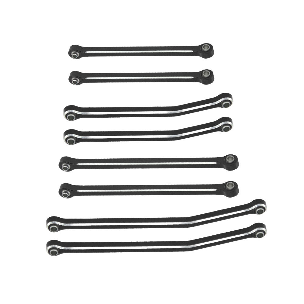 Hobby Details Aluminum Skid Link Rods for SCX30 Cars Upgrade Parts 8pcs/set