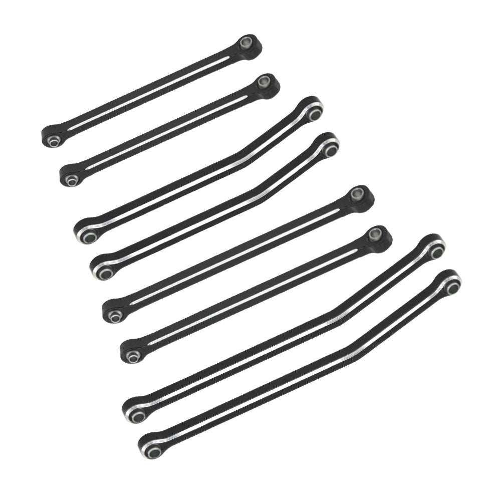 Hobby Details Aluminum Skid Link Rods for SCX30 Cars Upgrade Parts 8pcs/set