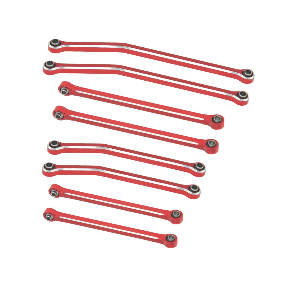 Hobby Details Aluminum Skid Link Rods for SCX30 Cars Upgrade Parts 8pcs/set