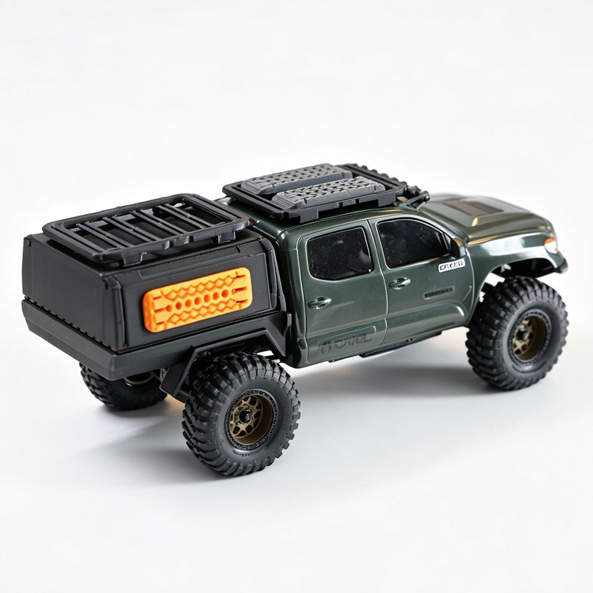 HobbyDetails Magnetic Bed and Topper Set for SCX30 Tacoma