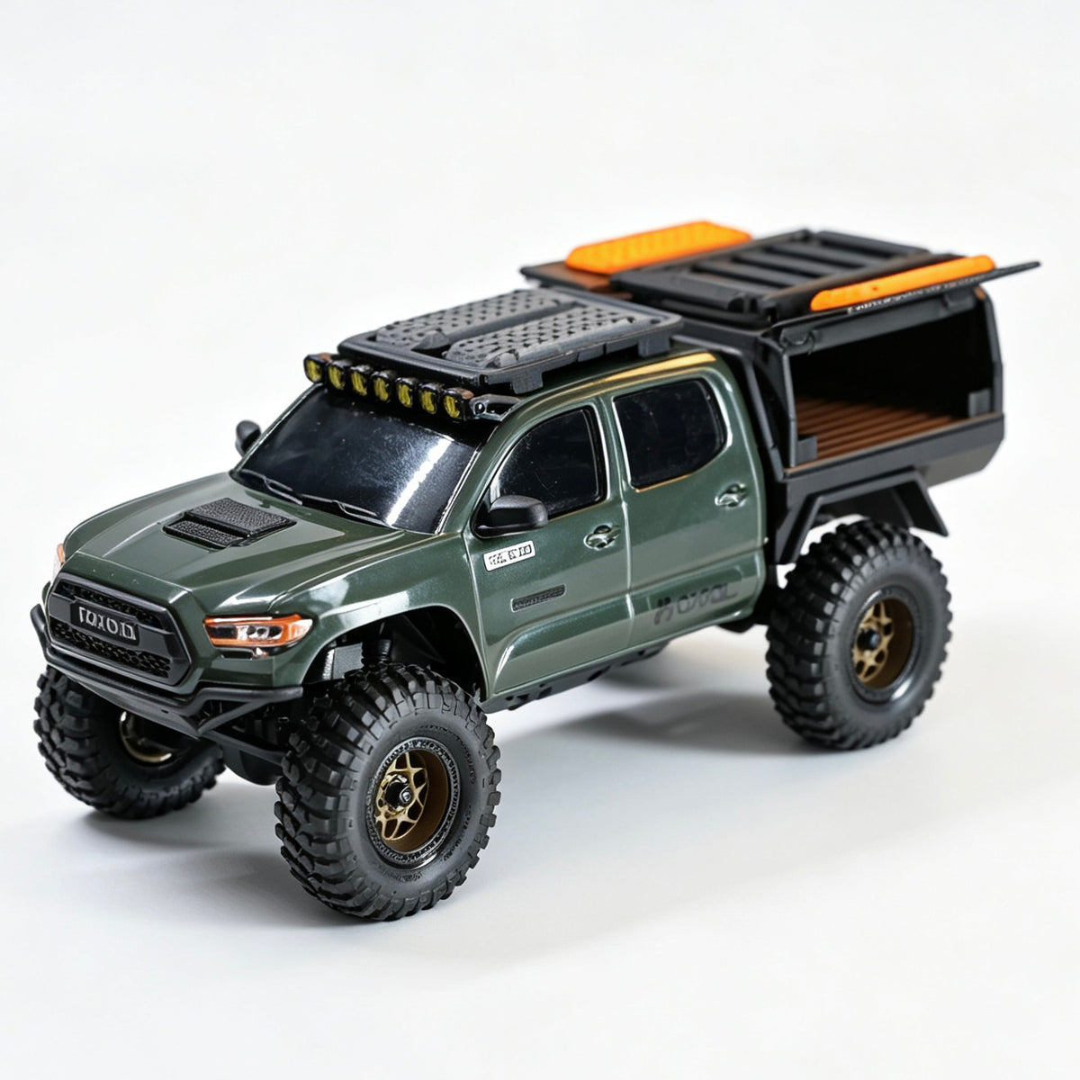 HobbyDetails Magnetic Bed and Topper Set for SCX30 Tacoma