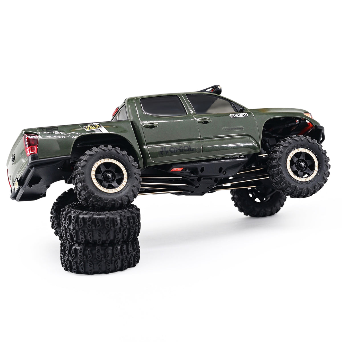 Hobbydetails Brass Links Sets Stainless Steel Links Sets for SCX30 Tacoma