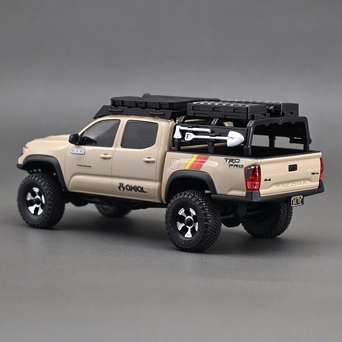 HobbyDetails 11.5×29.5mm Wheels and Tires for SCX30 Tacoma RC Crawler