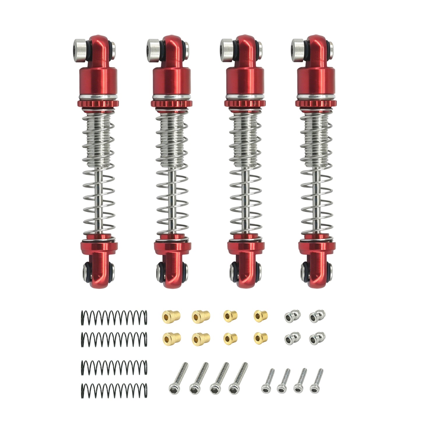 Hobby Details Aluminum Shock 25mm 4pcs/set for SCX30 Cars Upgrade Parts 4pcs/set