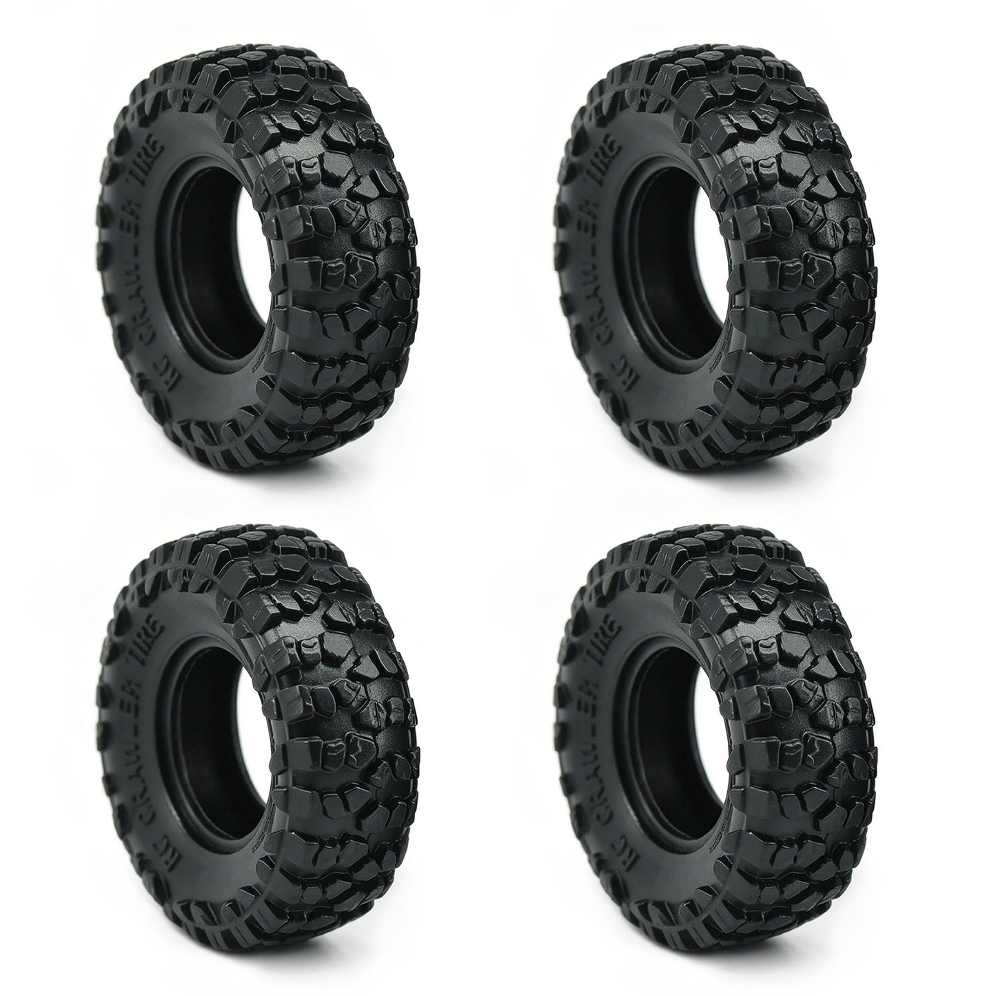 Hobby Details 0.7‘’ Wheel Tire with Foam for SCX30 Cars Upgrade Parts 4pcs/set