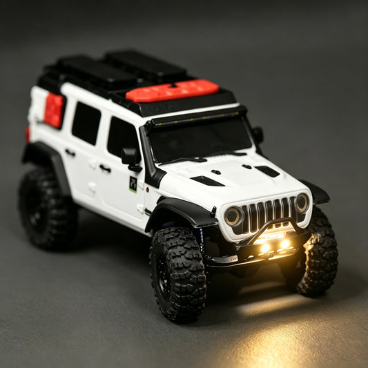 Hobby Details 1PC RC CarBumper Light for SCX30 Jeep Wrangler （No Bumper just lights）