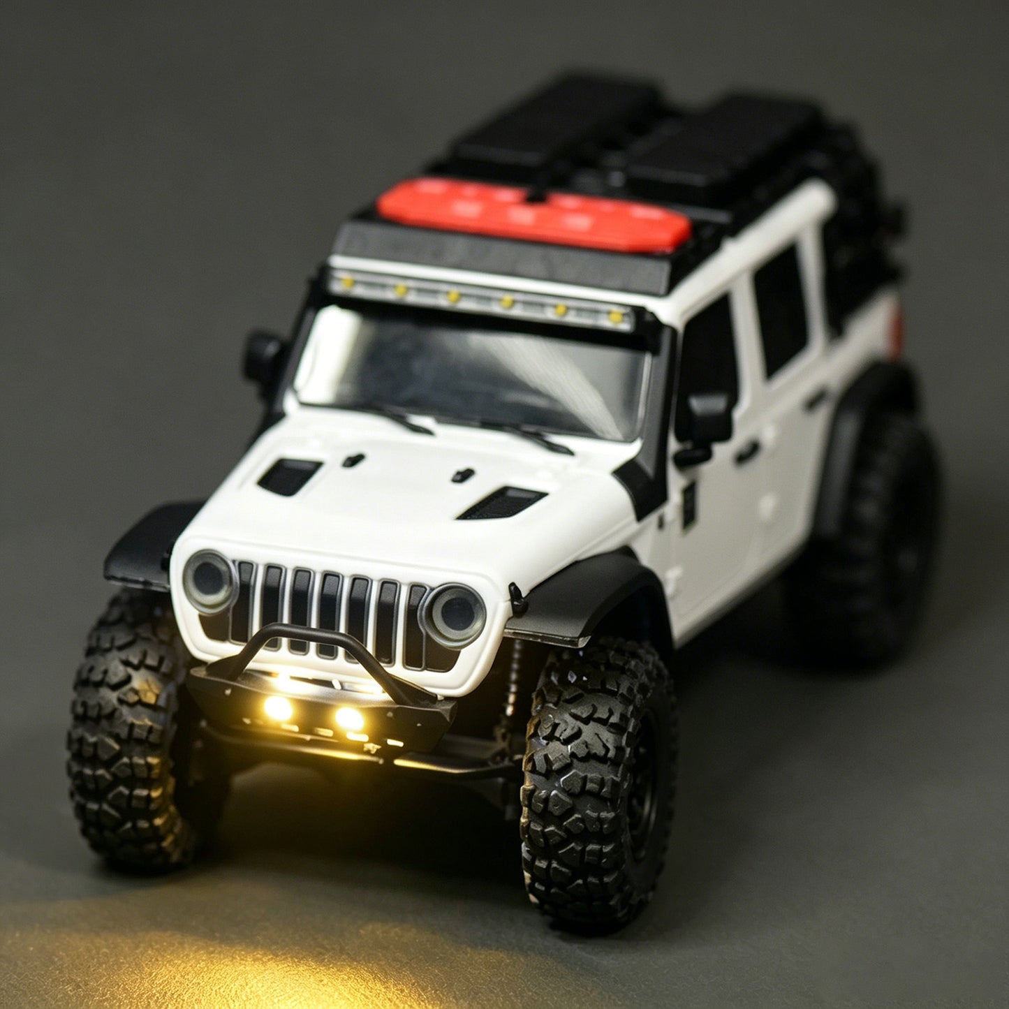 Hobby Details 1PC RC CarBumper Light for SCX30 Jeep Wrangler （No Bumper just lights）