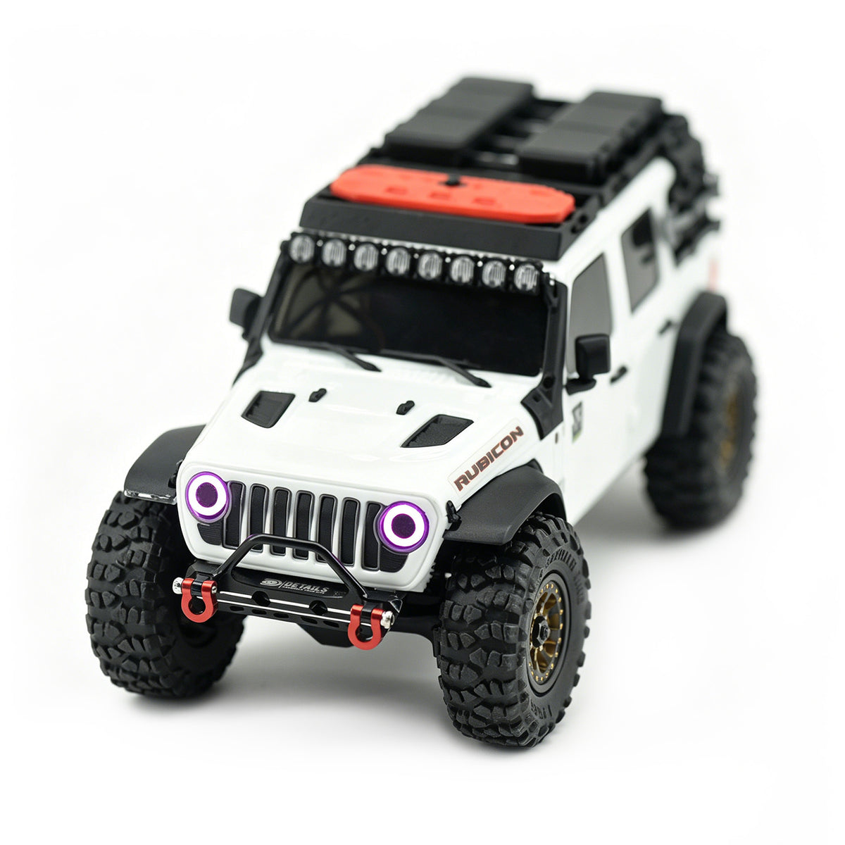 Hobbydetails Angel Eye Lights White/Yellow/Red/Purple/Green/Blue For SCX30 Jeep/Bronco/K10