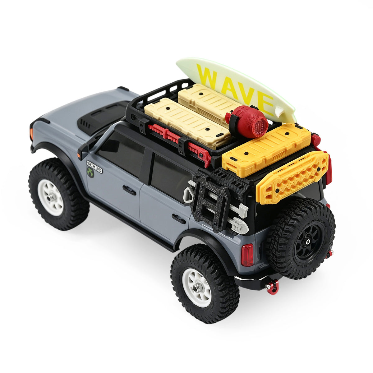 Hobby Details Mini Decoration Parts for SCX30 Bronco