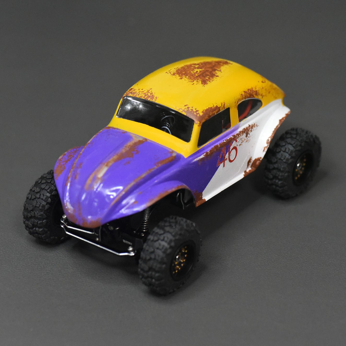 HobbyDetails SCX30 Full Aluminum Metal Kit RTR Metal Chassis + Free Deck MotorESC + Hot RC Transmitter Receiver + Servo + Battery + Body(By random)
