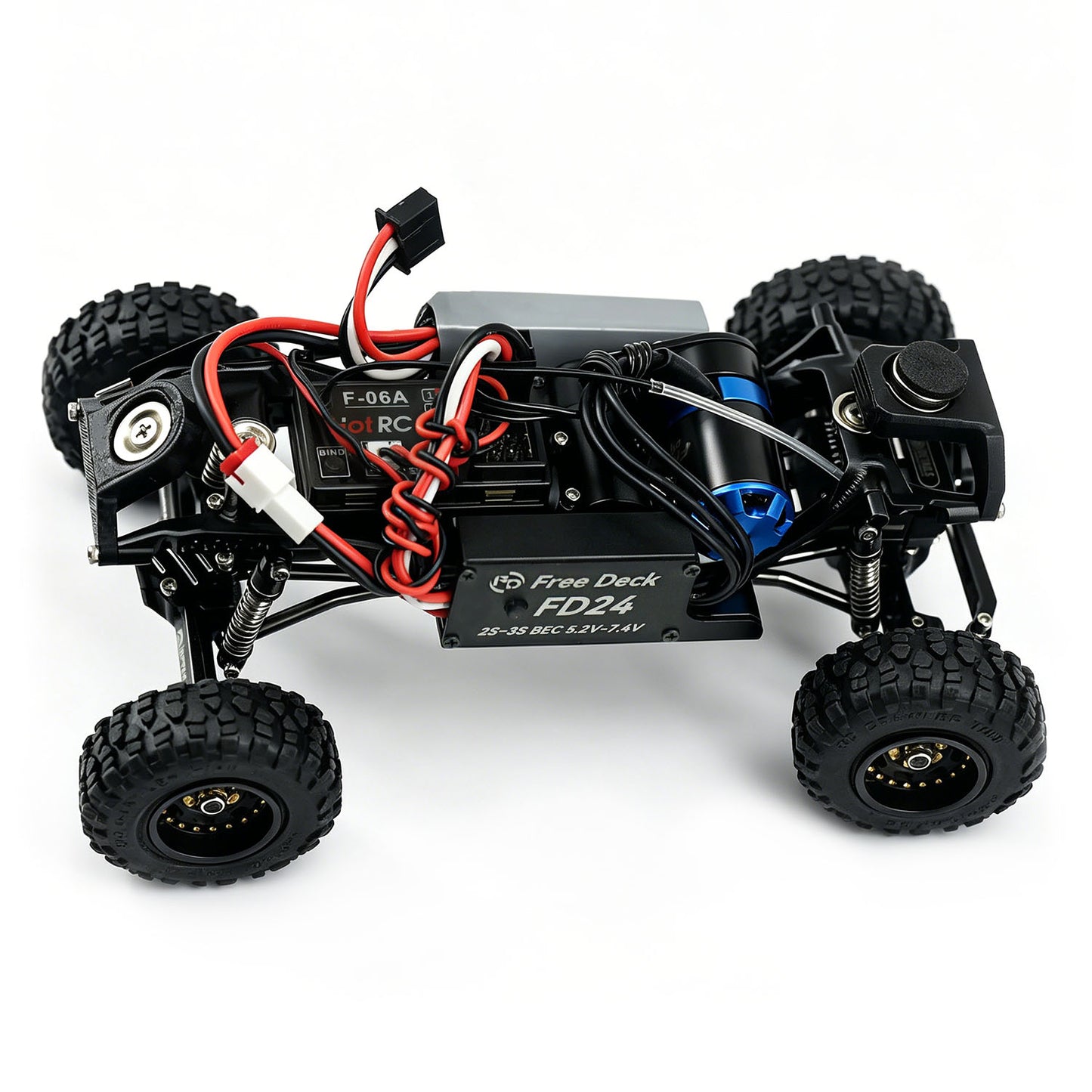 HobbyDetails SCX30 Full Aluminum Metal Kit and RTR Optional