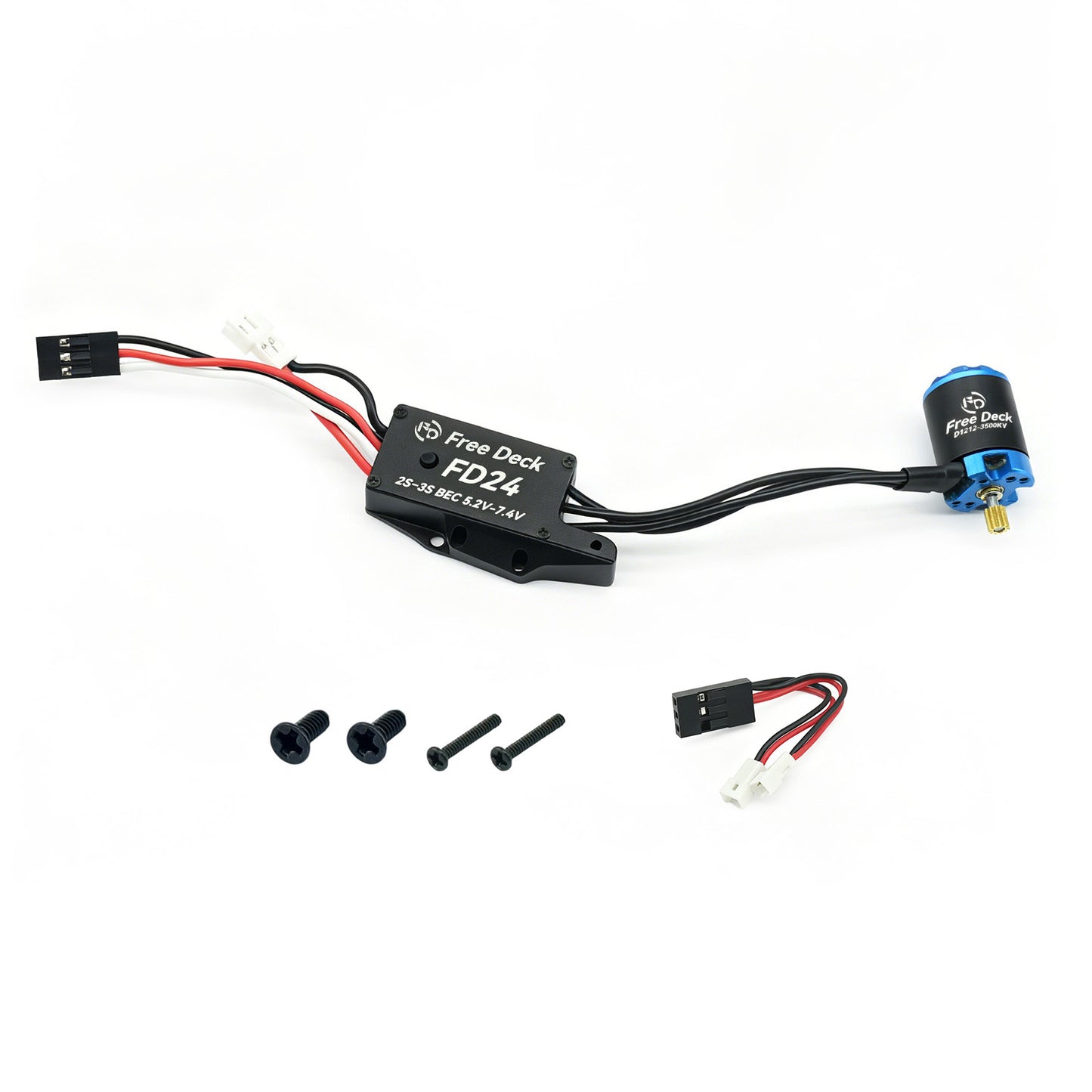 Free Deck Motor&ESC Set( Without chassis )