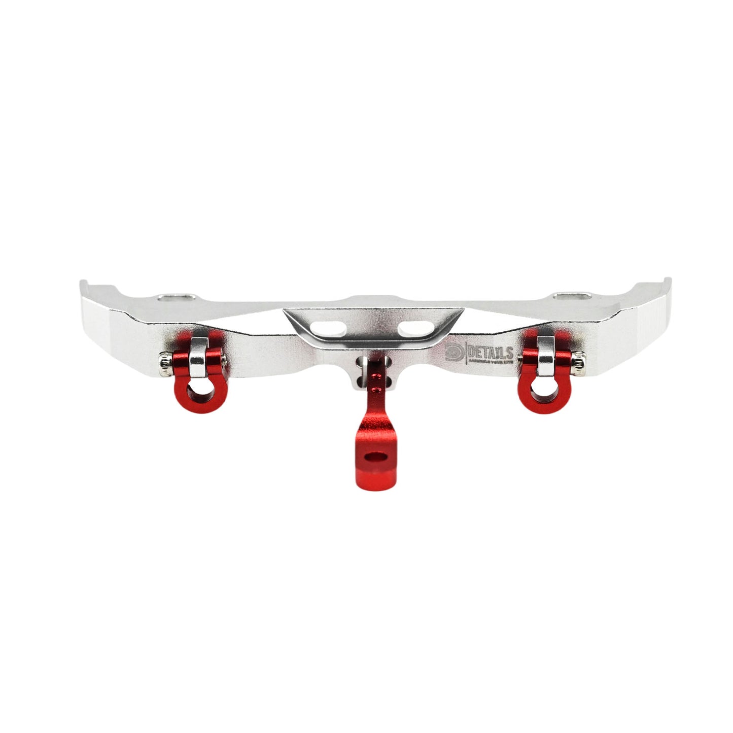 Hobby Details Aluminum Alloy  Rear Bumper with  Trailer Hook for Axial SCX30 Jeep/Bronco Upgrade Parts