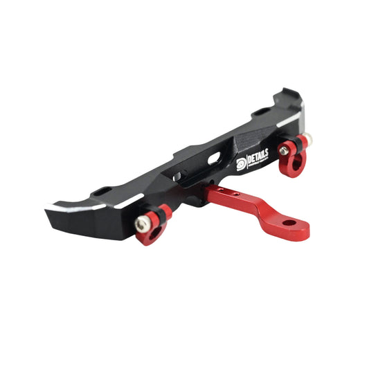 Hobby Details Aluminum Alloy  Rear Bumper with  Trailer Hook for Axial SCX30 Jeep/Bronco Upgrade Parts