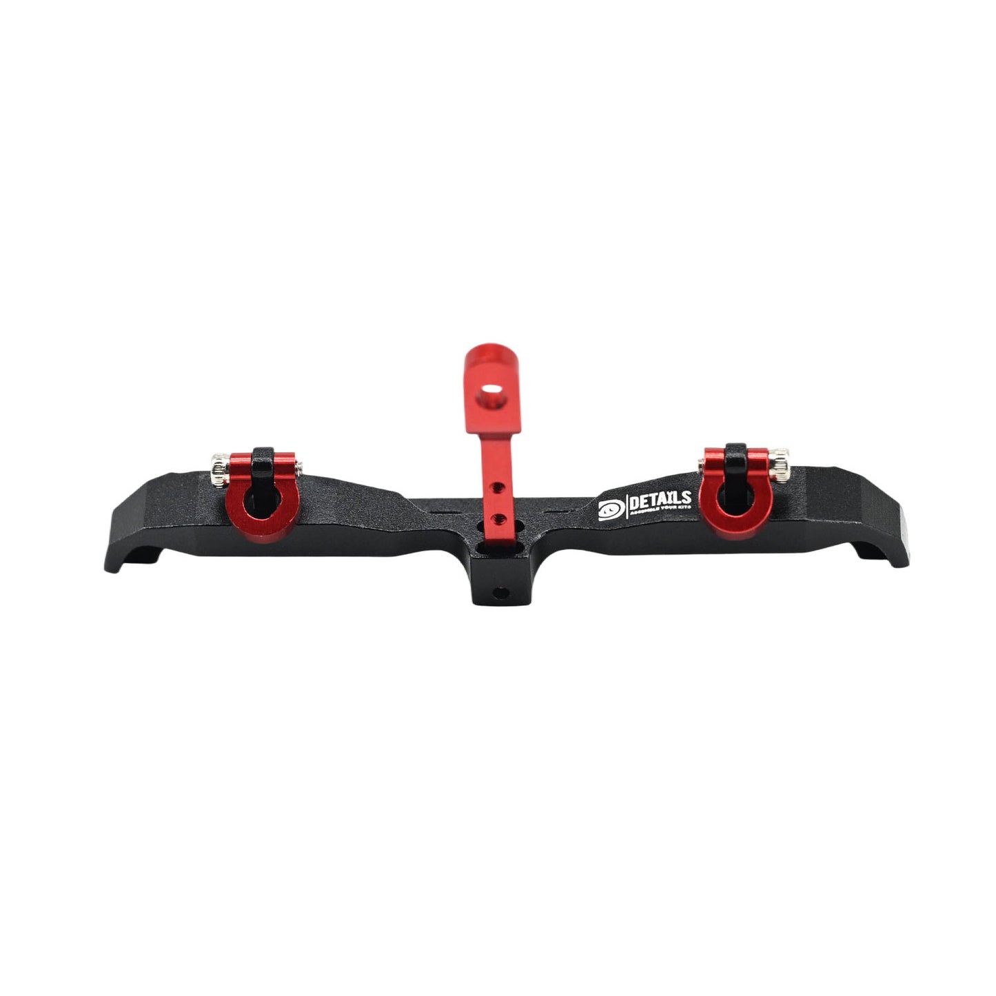 Hobby Details Aluminum Alloy  Rear Bumper with  Trailer Hook for Axial SCX30 Jeep/Bronco Upgrade Parts