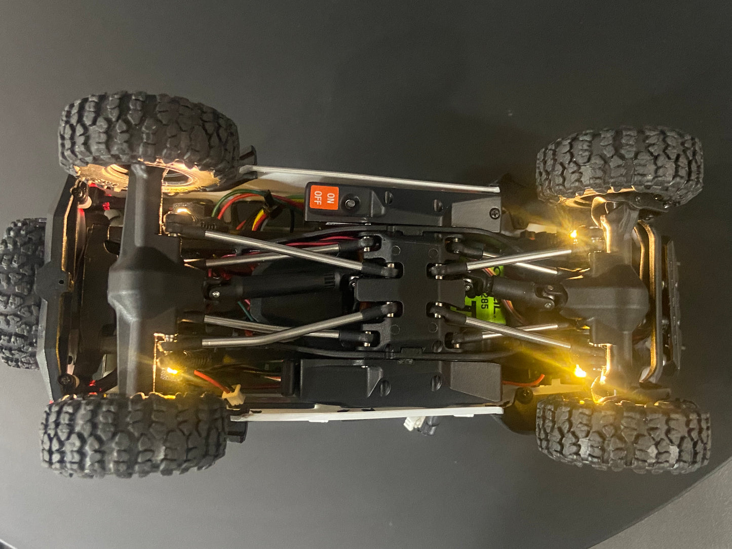 Hobbydetails Rock Lights Bar for SCX30