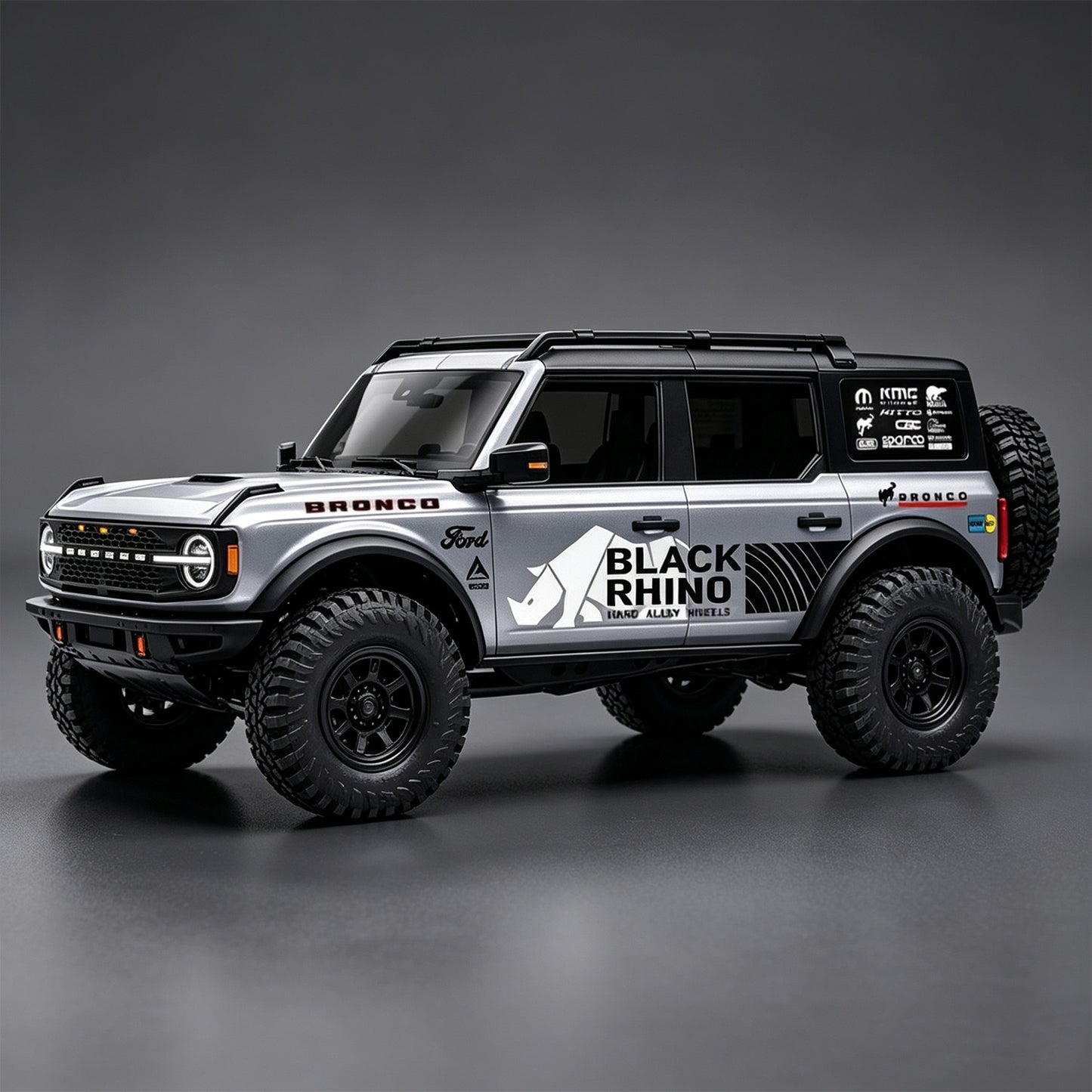 Hobbydetails Decal Sticker for SCX30 Jeep Wrangler