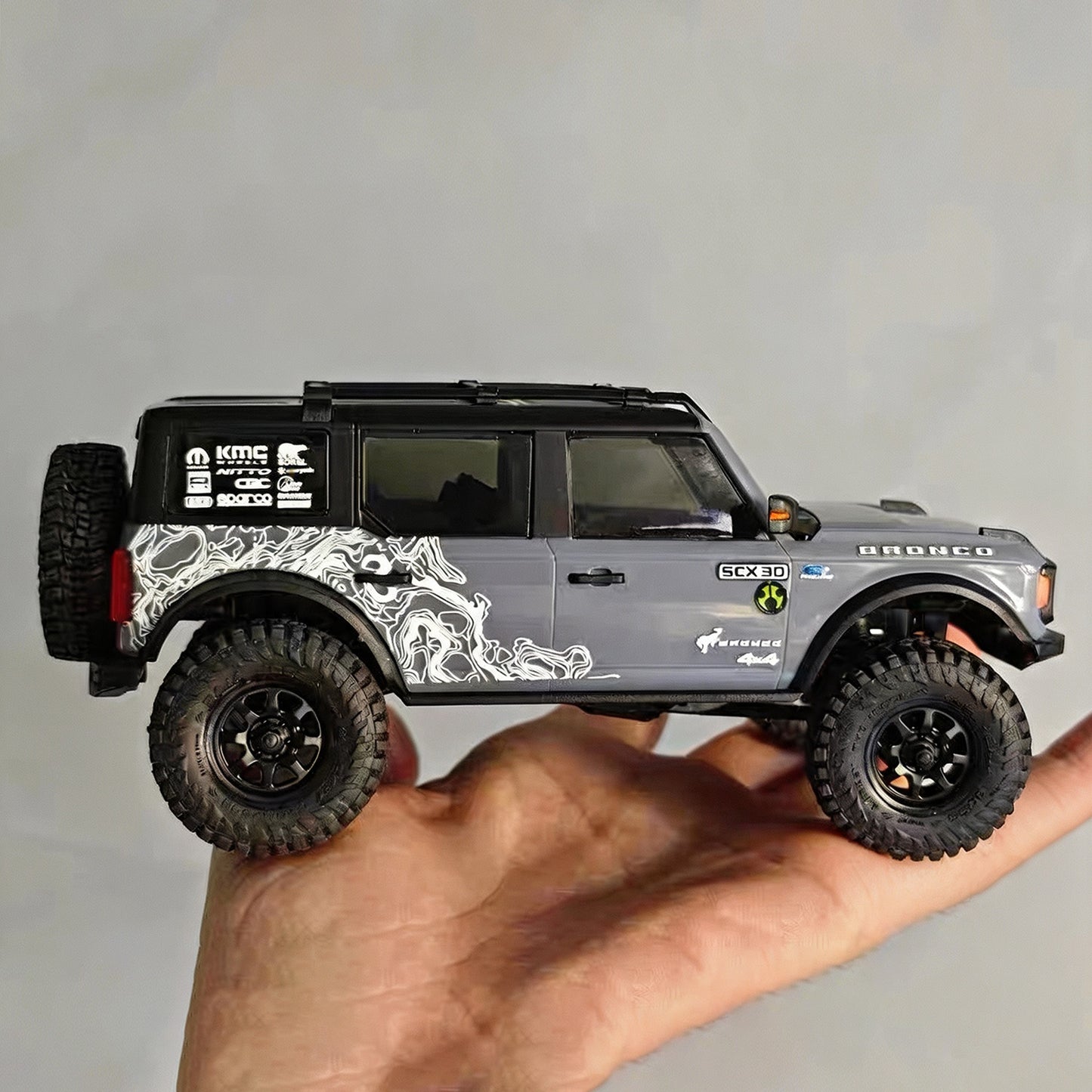 Hobbydetails Decal Sticker for SCX30 Jeep Wrangler