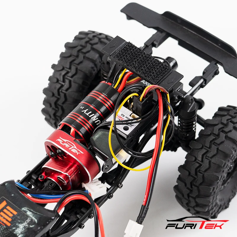 Furitek CRAWLCORE Waterproof Combo–UNITY 24PRO (2-in-1 ESC &amp; Motor) &amp; Micro Stellar Transmission–for SCX24