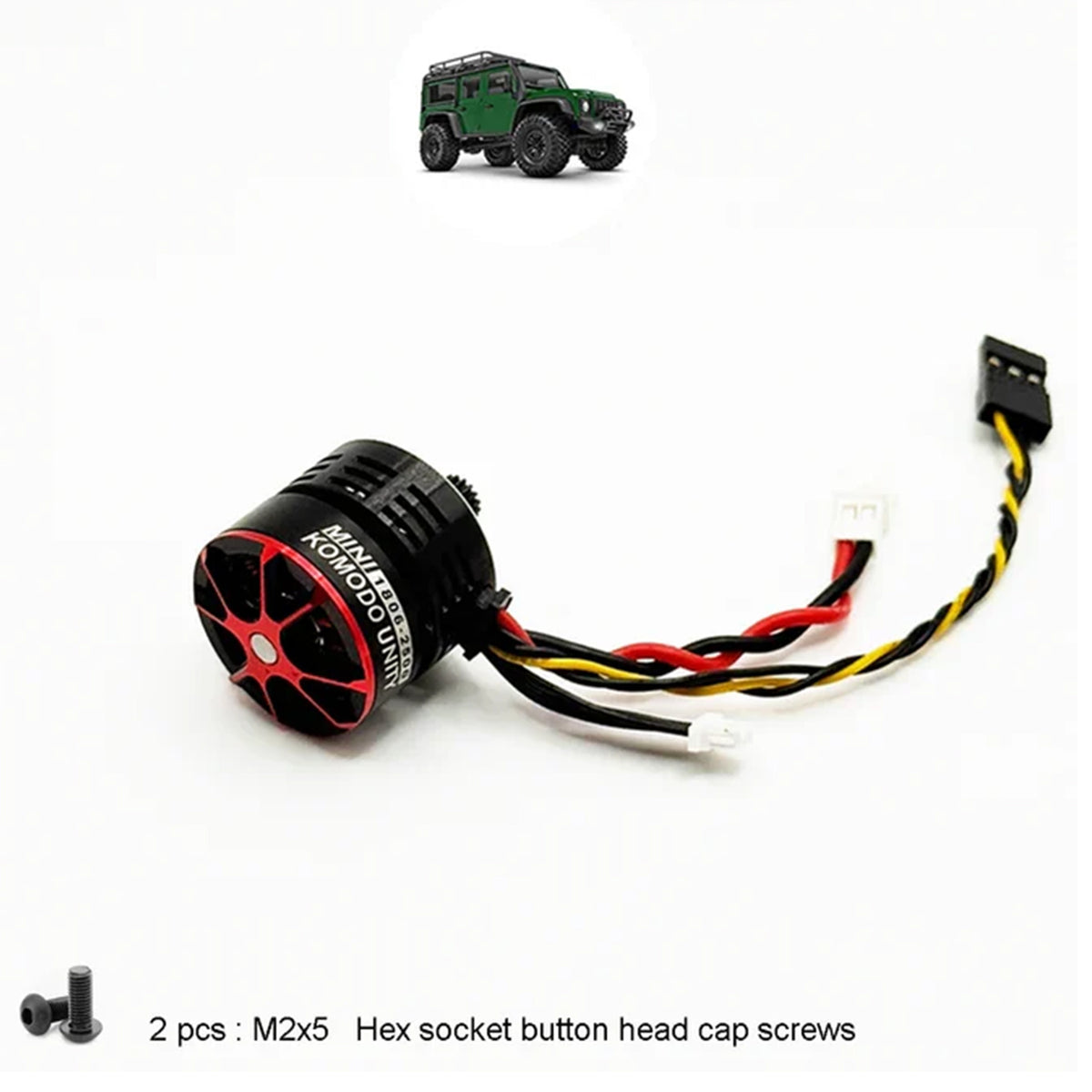 FURITEK MINI KOMODO UNITY 2-in-1 ESC/MOTOR Micro FOC Brushless System for TRX4M
