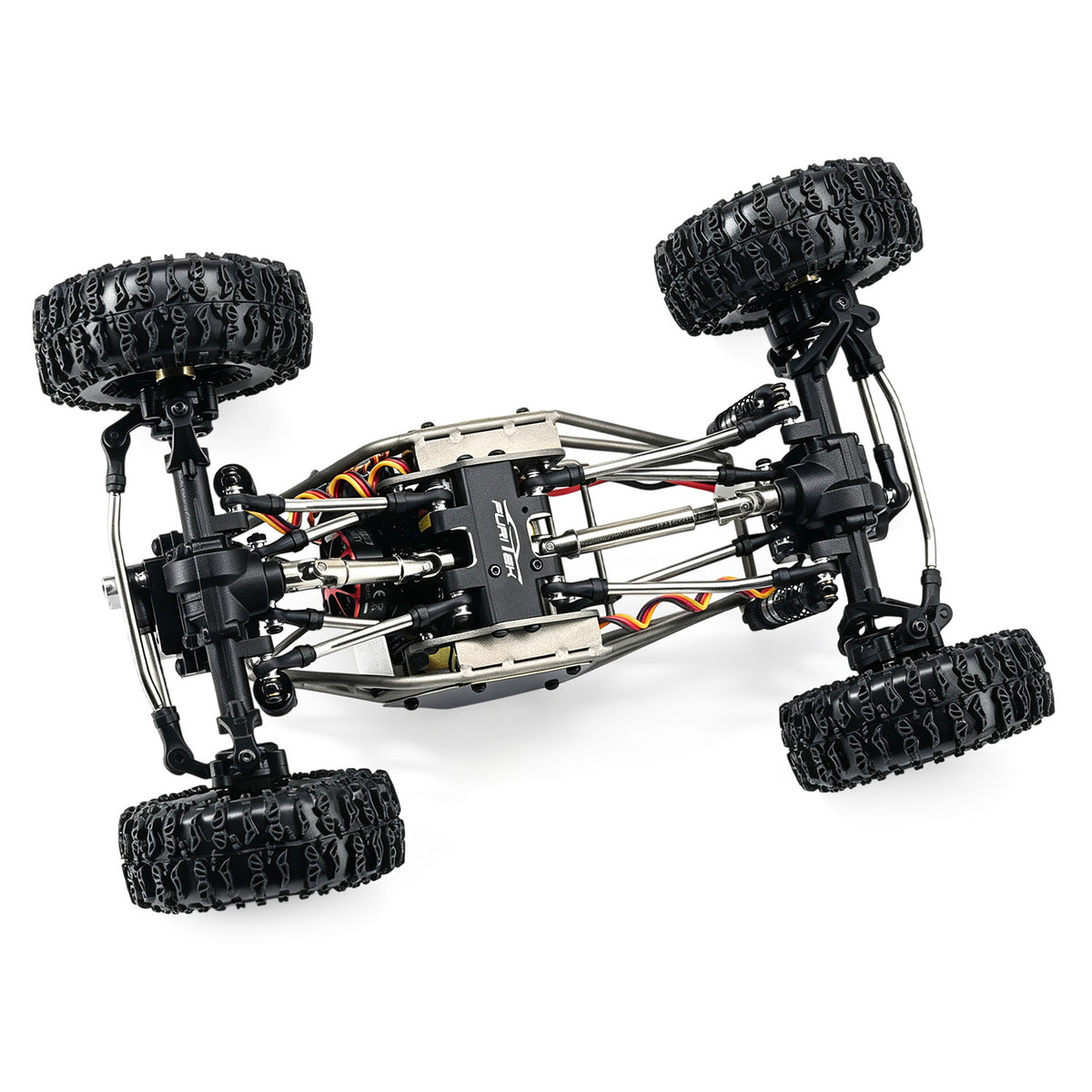 Furitek Limited Edition Titan Buggy 18 – ARTR Titanium Gold Edition W/ Active PRO 4WS & Micro Tesla Digiboard