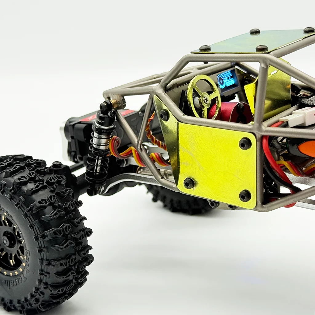 Furitek Limited Edition Titan Buggy 18 – ARTR Titanium Gold Edition W/ Active PRO 4WS & Micro Tesla Digiboard