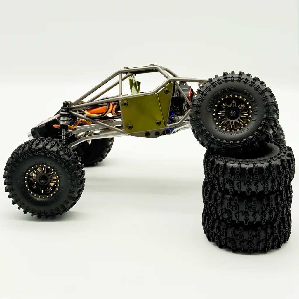 Furitek Limited Edition Titan Buggy 18 – ARTR Titanium Gold Edition W/ Active PRO 4WS & Micro Tesla Digiboard