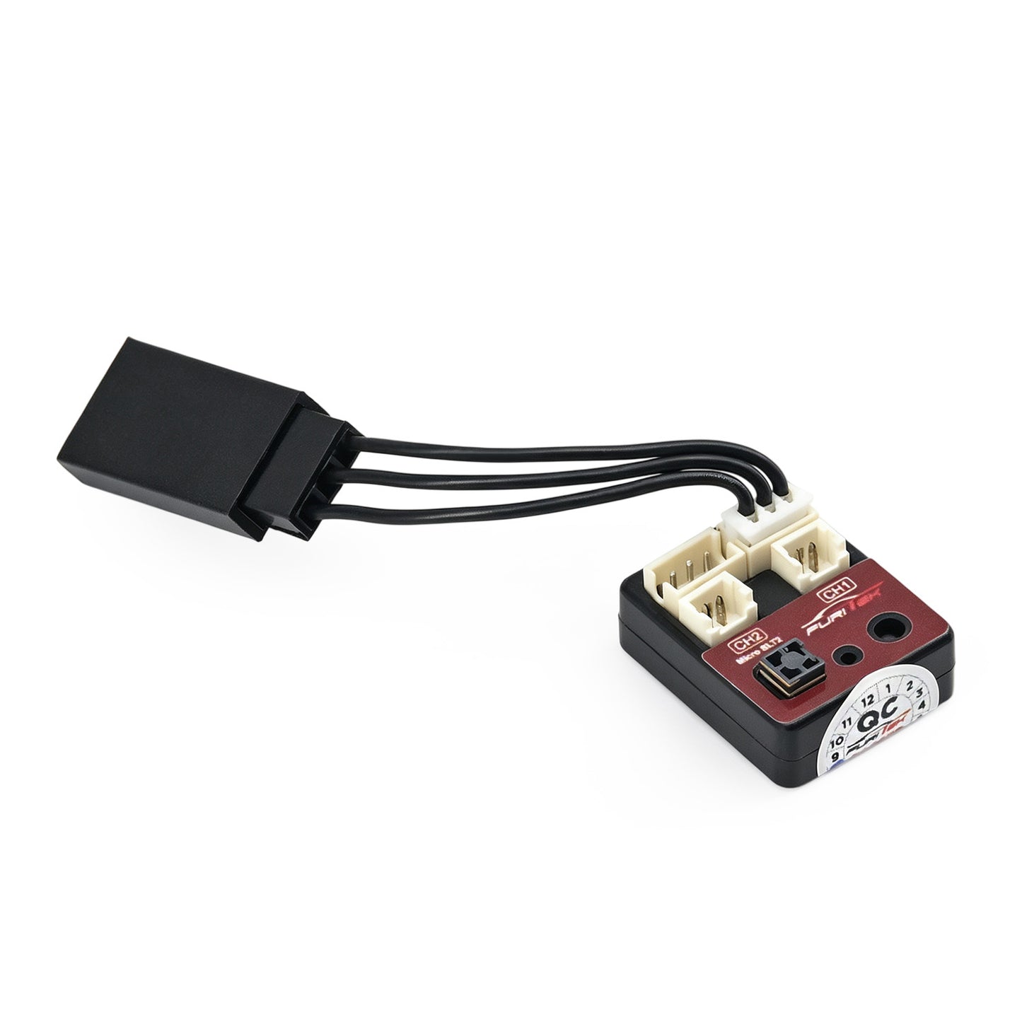 FURITEK MICRO SLT2 RECEIVER FOR AXIAL SCX30 STOCK SLT2 TRANSMITTER (COMPATIBLE WITH FURITEK ESCS ONLY)