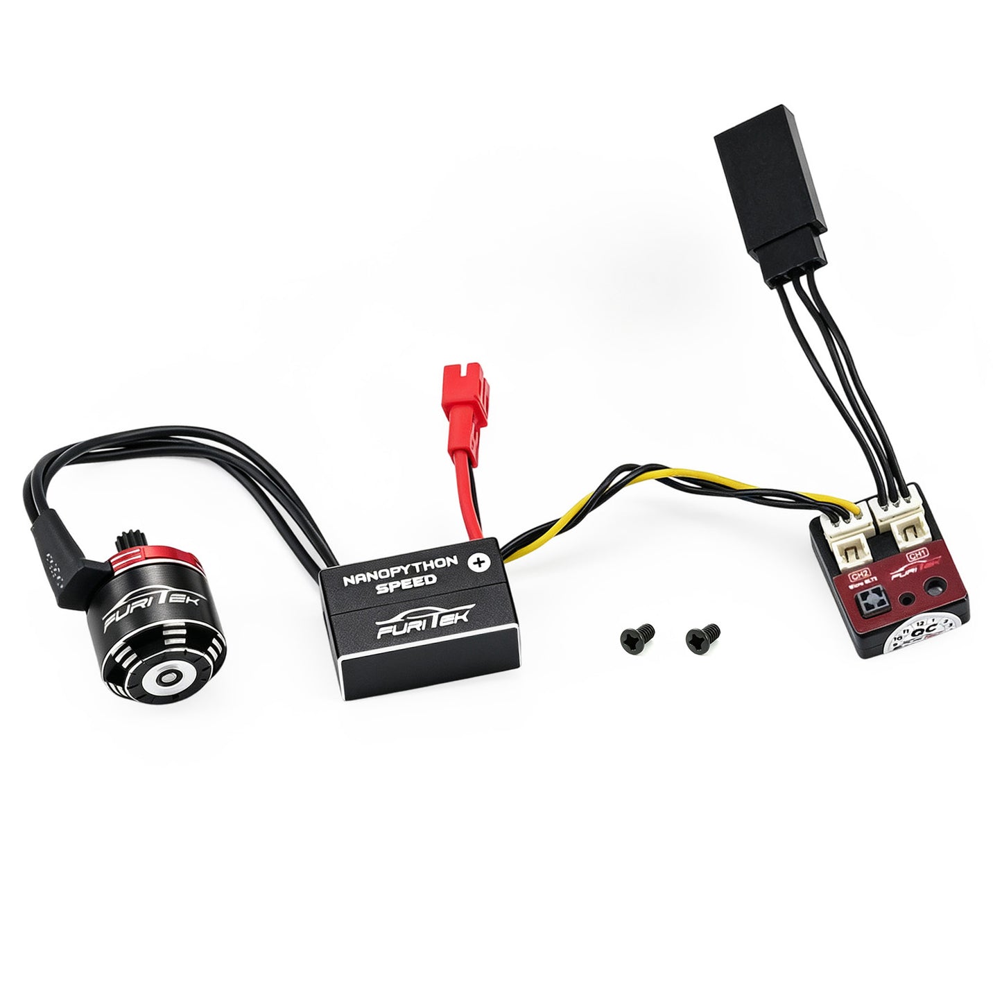 Furitek NanoModo SPEED 2026 Stock TX Plug &amp; Play Control System (ESC + Brushless Motor + RX) for Axial SCX30