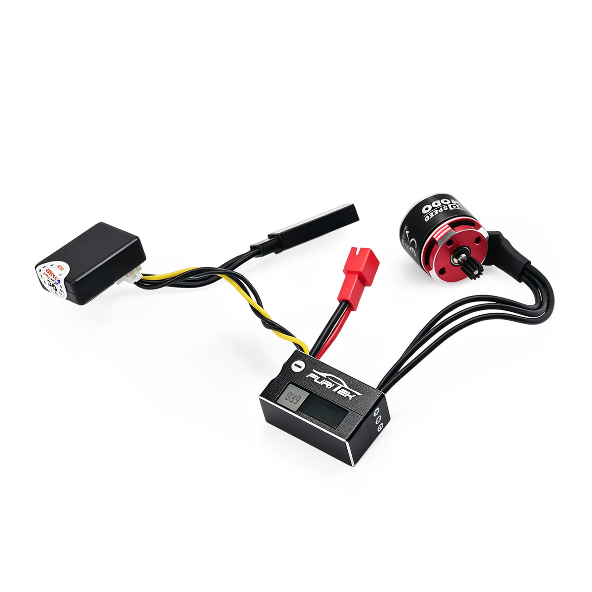 Furitek NanoModo SPEED 2026 Stock TX Plug &amp; Play Control System (ESC + Brushless Motor + RX) for Axial SCX30