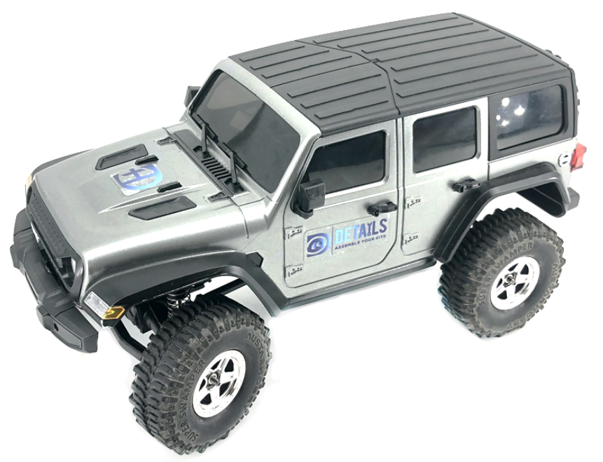 Hobby Details Brand 1/18 Multiple lights remote control 4X4 scale RTR RC Crawler Car