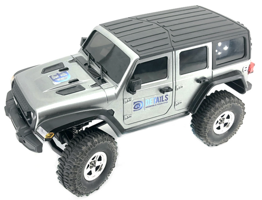 Hobby Details Brand 1/18 Multiple lights remote control 4X4 scale RTR RC Crawler Car